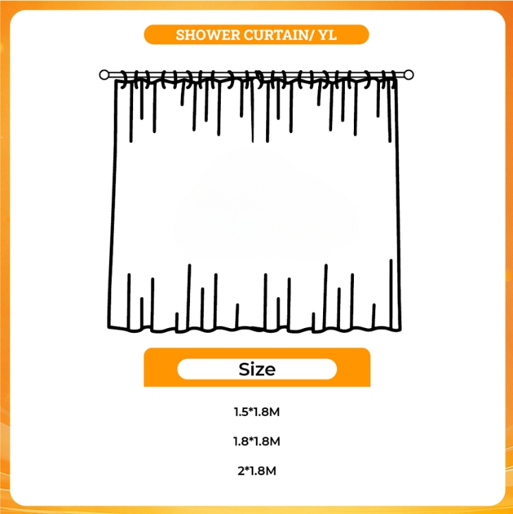 3D shower curtain - Elden Ring Gifts