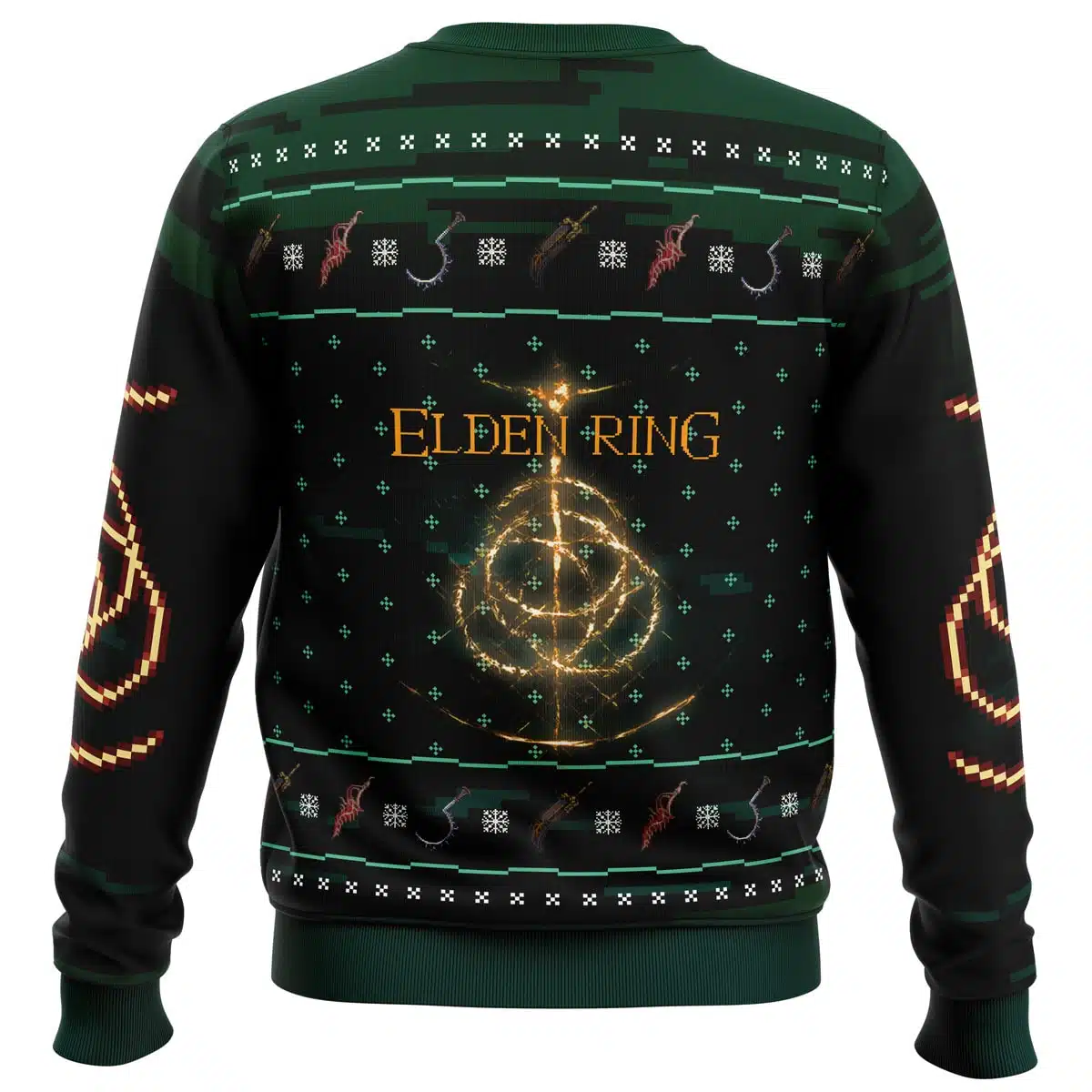 Elden Ring Sweater back 1 - Elden Ring Gifts