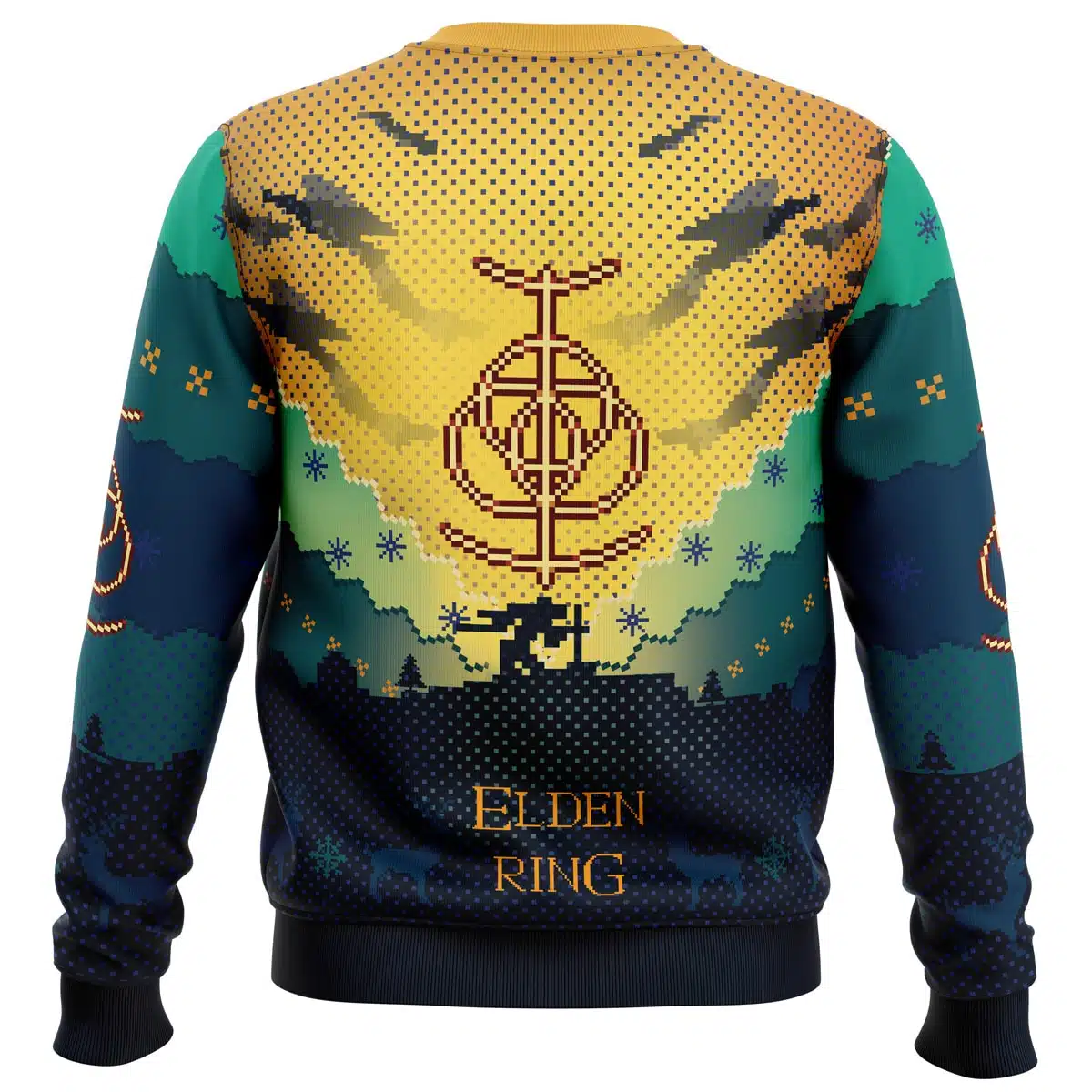 Elden Ring Sweater back - Elden Ring Gifts